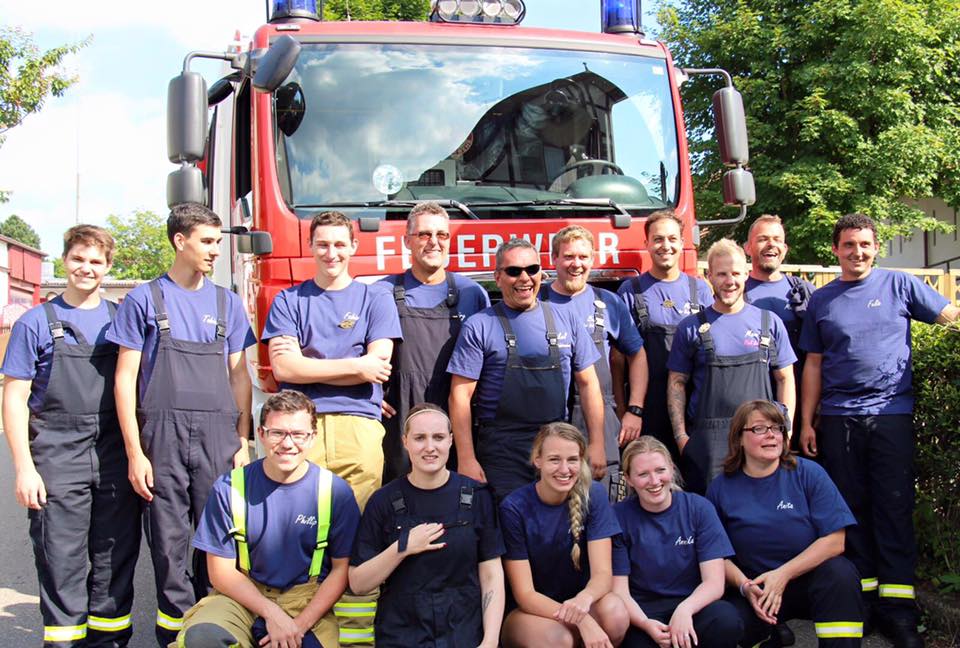 Abschlussfoto der beiden Bronzegruppen